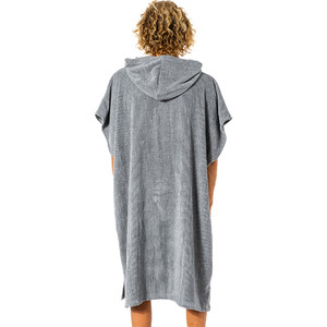 2023 Rip Curl Wet As Hooded Towel Changing Robe / Poncho CTWCE1 - Grey